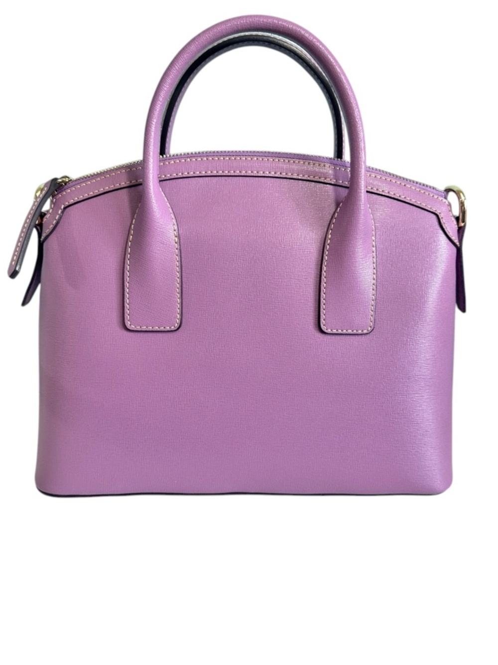 Dooney & Bourke Lavender Satchel Purse - Picture 5 of 12